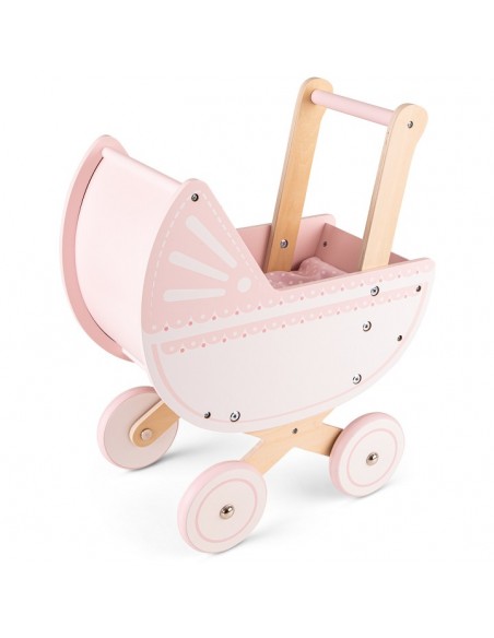 New Classic Toys Wózek dla lalek różowy Akcesoria dla lalek