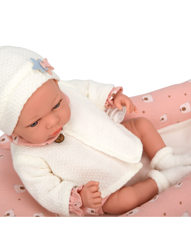Munecas Arias lalka Andie Elegance 40 cm z przewijakiem Lalki