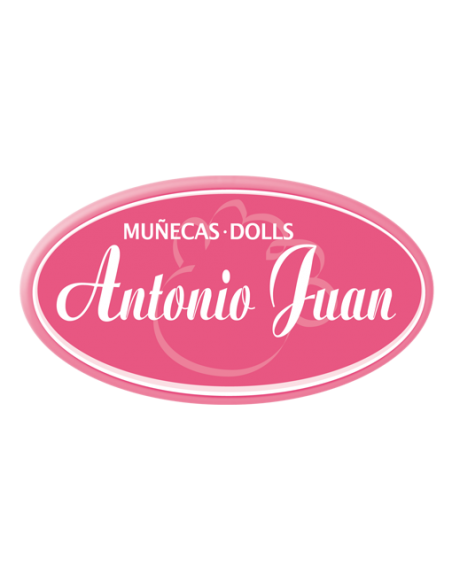 Munecas Antonio Juan Śmiejąca się lalka Petit w kamizelce Lalki