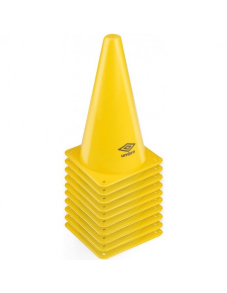 Umbro zestaw pachołków treningowych 10 szt Zestawy do siatkówki, badmintona, piłki nożnej