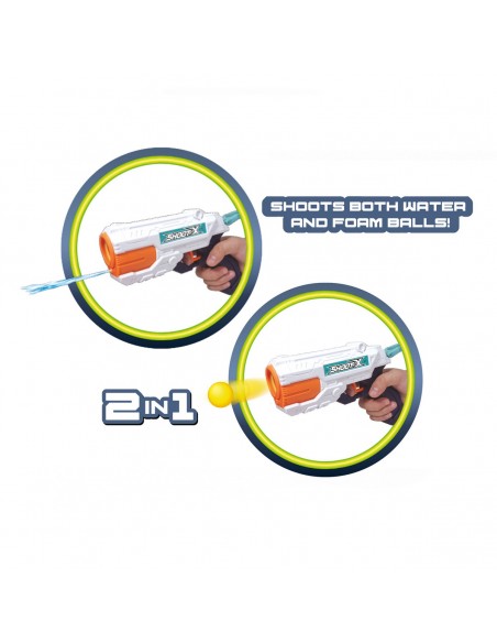 Toi-Toys FOAM STRIKEX Zestaw pistolet na wodę i piłki + 3 pachołki Strona główna