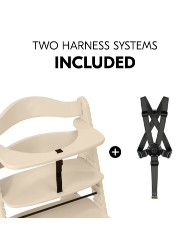 Hauck krzesełko Alpha+ Vanilia Krzesełka do karmienia