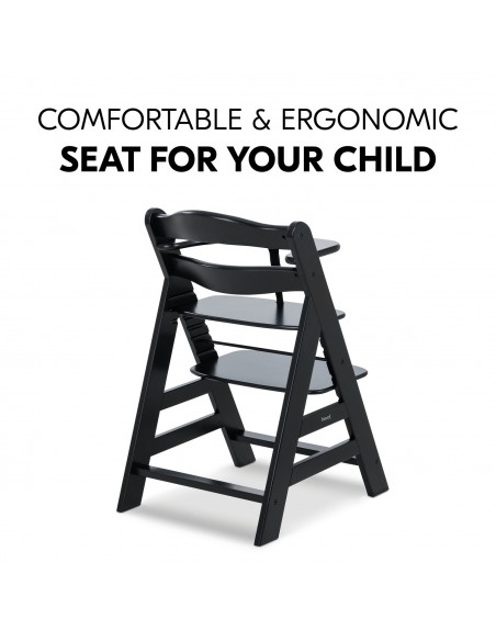 Hauck krzesełko Alpha+ Black Krzesełka do karmienia