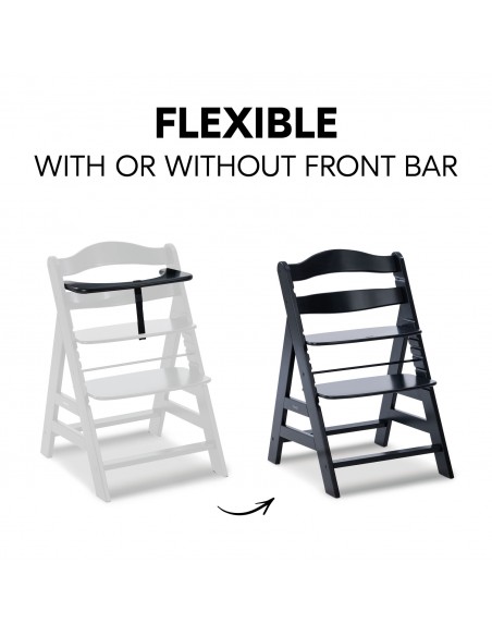 Hauck krzesełko Alpha+ Black Krzesełka do karmienia