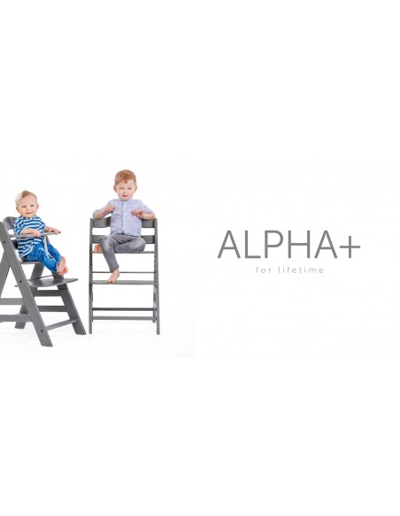 hauck krzesełko Alpha+ white Krzesełka do karmienia