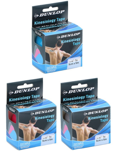 DUNLOP Taśma sportowa Tape 5m x 50mm Akcesoria rowerowe