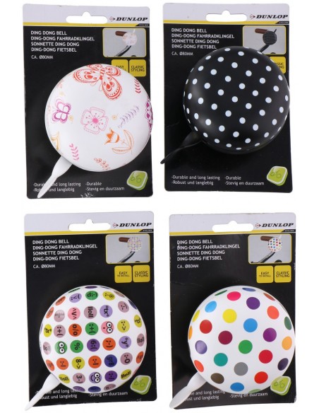 DUNLOP dzwonek rowerowy Akcesoria rowerowe