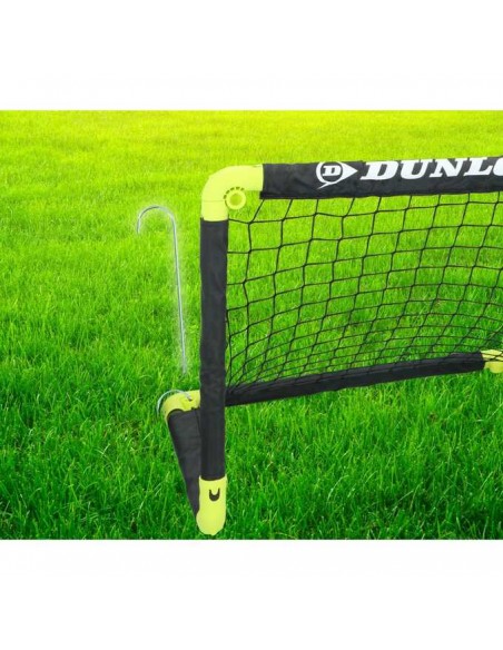 Dunlop bramka do piłki nożnej 90x59x61cm Zestawy do siatkówki, badmintona, piłki nożnej