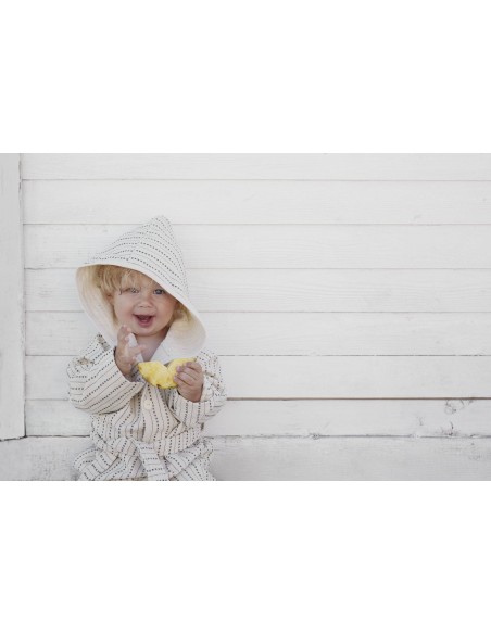 Elodie Details - szlafrok dla dzieci - Pinstripe 1-3 lata Ręczniki i okrycia