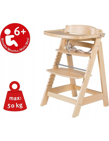 roba krzesełko Sit Up Fun naturalne Krzesełka do karmienia