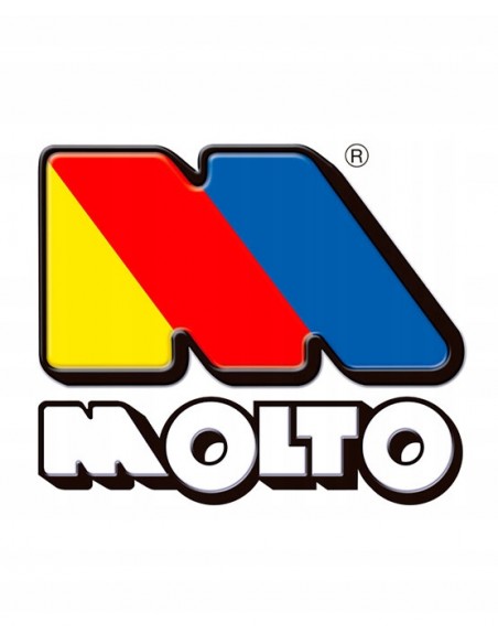 Molto Klocki pociąg 28 elementów + naklejki samoprzylepne Klocki