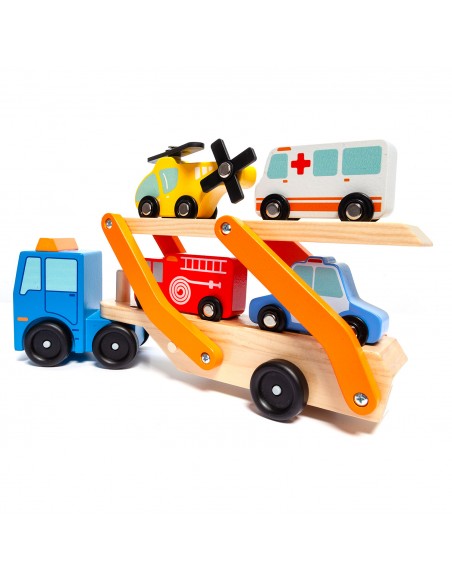 Molto Laweta z samochodami ratunkowymi Pojazdy