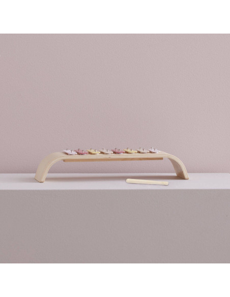 Kid's Concept - Ksylofon pink multi - Interaktywne
