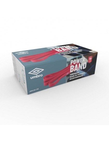 Umbro Guma oporowa do ćwiczeń 25 kg czerwona Dla mamy