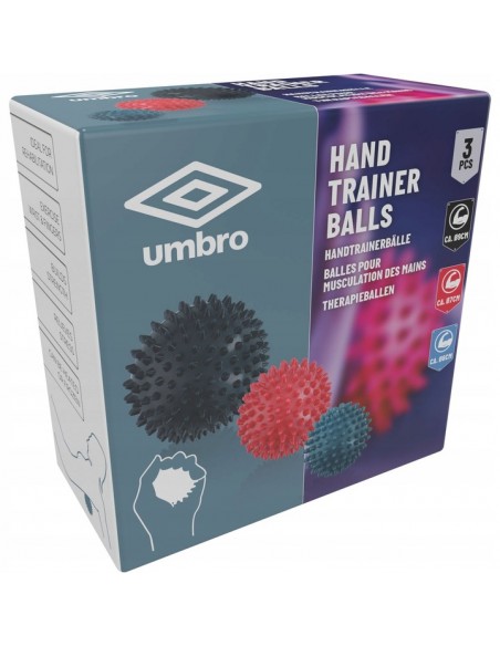Umbro Zestaw piłeczek do masażu 3 sztuki W domu