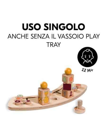 hauck zabawka do krzesełka Alpha sorter z żyrafą Krzesełka do karmienia