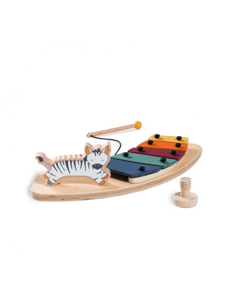 hauck zabawka do krzesełka Alpha\n cymbałki z zebrą Krzesełka do karmienia