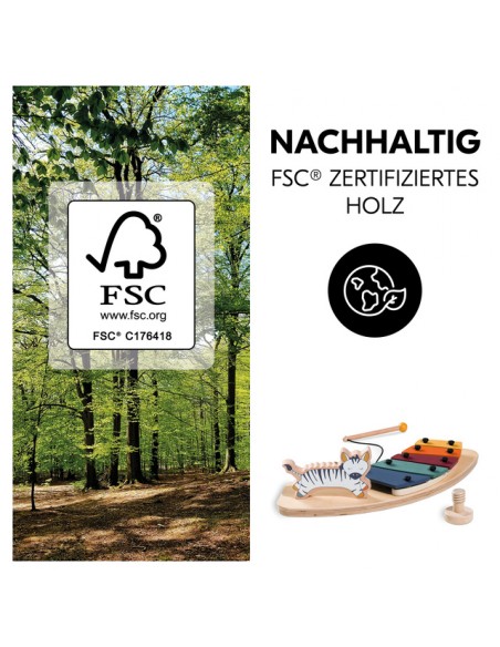 hauck zabawka do krzesełka Alpha\n cymbałki z zebrą Krzesełka do karmienia