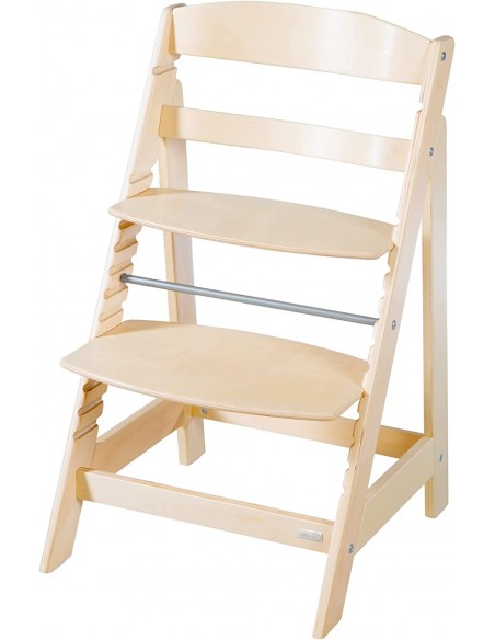 Roba drewniane krzesełko Sit Up Flex naturalne Krzesełka do karmienia