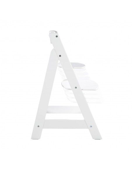 Roba drewniane krzesełko Sit Up Flex białe Krzesełka do karmienia