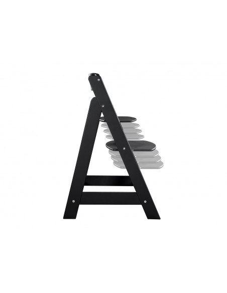 Roba drewniane krzesełko Sit Up Flex czarne Krzesełka do karmienia