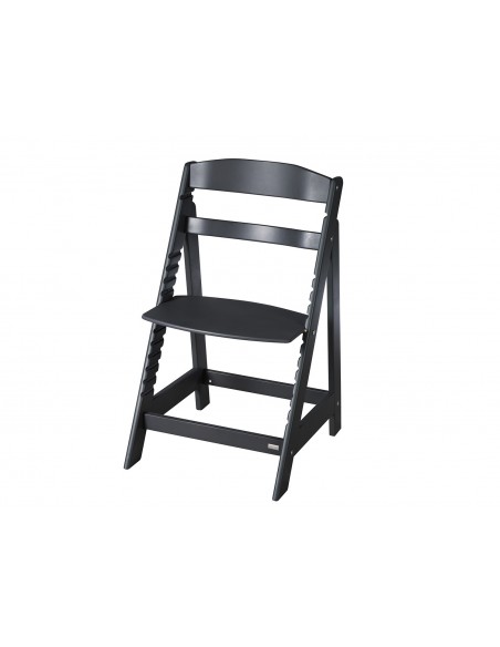 Roba drewniane krzesełko Sit Up Flex czarne Krzesełka do karmienia