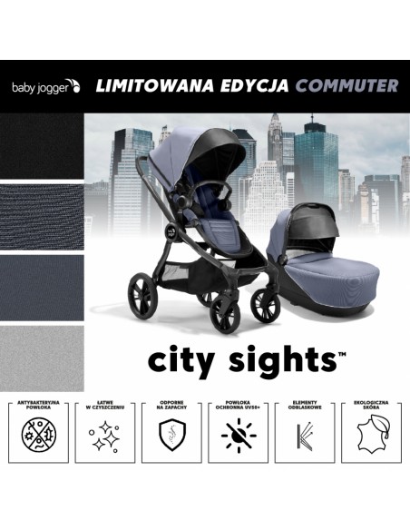 BBJ WOZEK CITY SIGHTS COMMUTER Wózki spacerowe