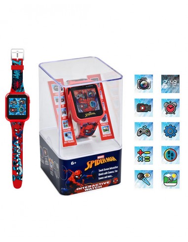 Zegarek cyfrowy, smartwatch - Spiderman Edukacyjne
