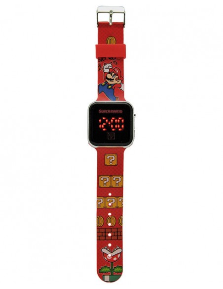 Zegarek cyfrowy, led - Super Mario Edukacyjne