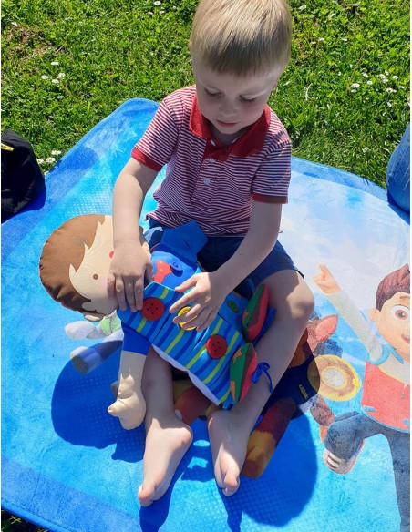 Lalka do ubierania 2 w 1 Edukacyjne