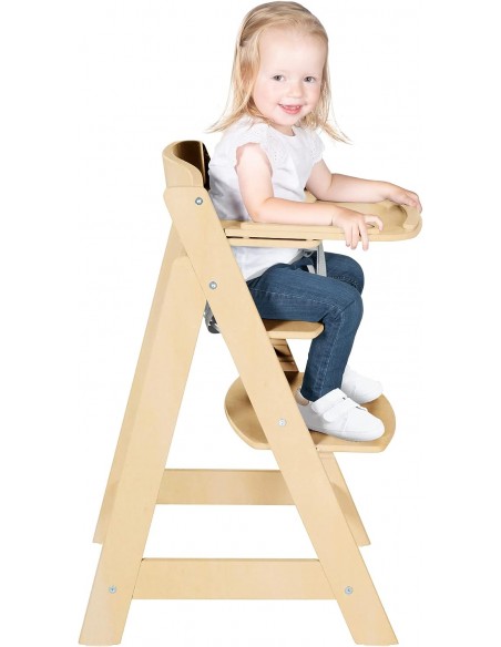 Roba tacka Sit up flex do krzesełka drewniana naturalna Krzesełka do karmienia