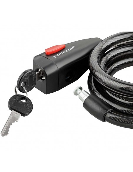 DUNLOP ZAPIĘCIE ROWEROWE SPIRALNE 150 CM Akcesoria rowerowe