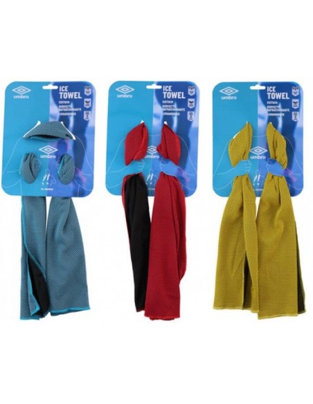 Umbro Ręcznik sportowy szybkoschnący, chłodzący 90x30 cm Akcesoria rowerowe