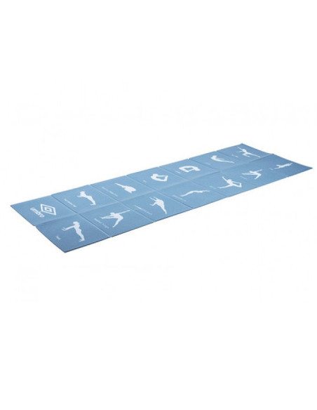 Umbro Składana mata do ćwiczeń jogi 173x61cm Akcesoria rowerowe