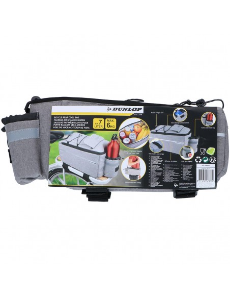 DUNLOP TORBA SAKWA IZOLACYJNA NA ROWER MOCOWANIE BAGAŻNIK 7L Akcesoria rowerowe