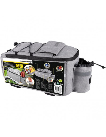 DUNLOP TORBA SAKWA IZOLACYJNA NA ROWER MOCOWANIE BAGAŻNIK 7L Akcesoria rowerowe