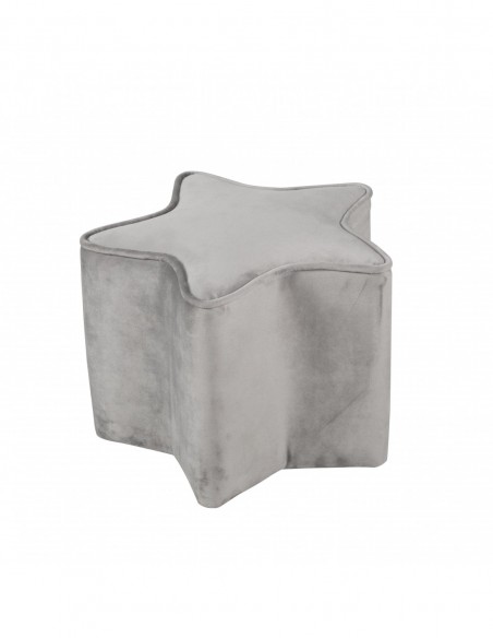 roba pufa dla dzieci w kształcie gwiazdy szara W domu