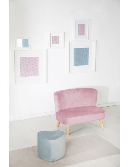 roba dziecięca sofa Lil Sofa różowa W domu