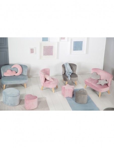 roba dziecięca sofa Lil Sofa różowa W domu