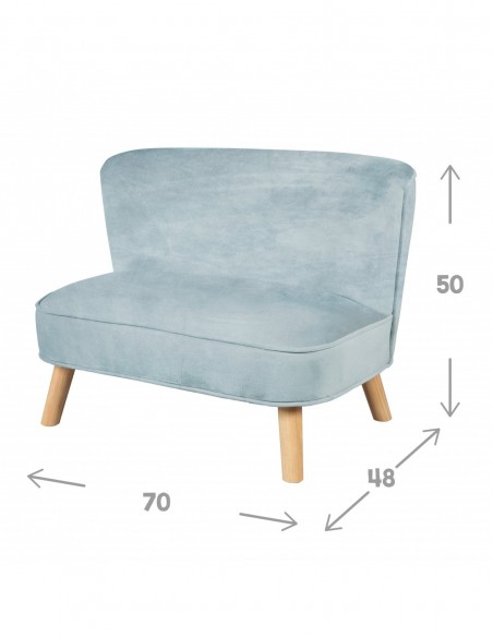 roba dziecięca sofa Lil Sofa jasnoniebieska W domu