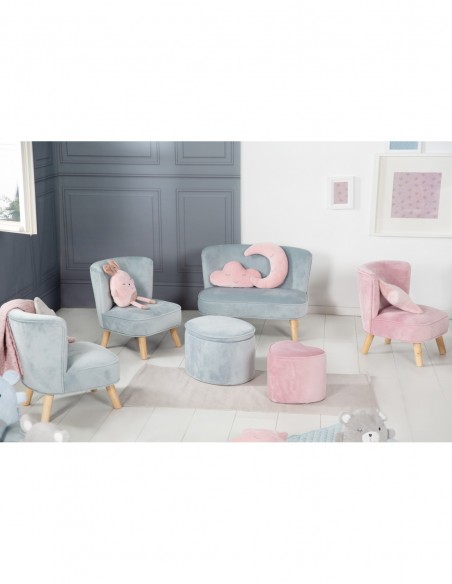 roba dziecięca sofa Lil Sofa jasnoniebieska W domu