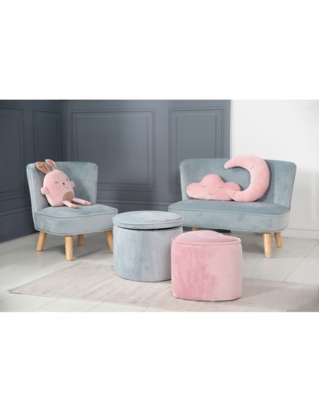 roba dziecięca sofa Lil Sofa jasnoniebieska W domu
