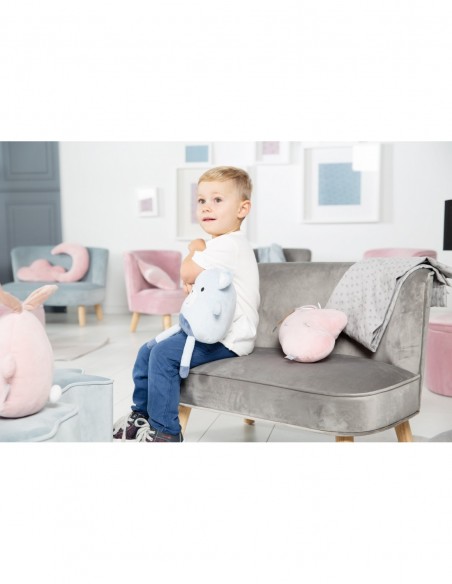 roba dziecięca sofa Lil Sofa szara W domu