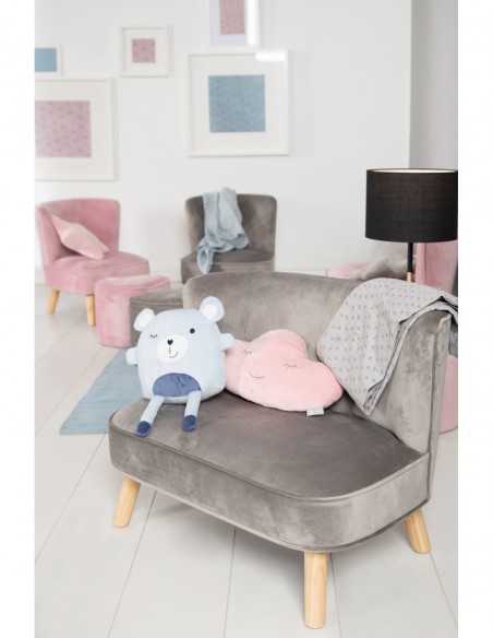 roba dziecięca sofa Lil Sofa szara W domu