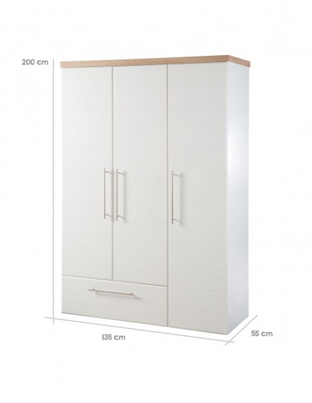 roba szafa trzydrzwiowa Nele W domu