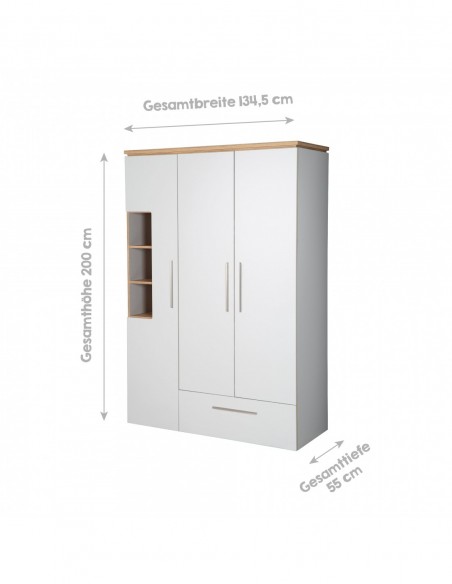 roba szafa trzydrzwiowa Tobi W domu