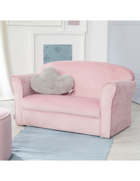 roba dziecięca sofa Lil Sofa różowa W domu