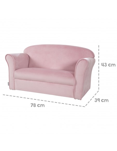 roba dziecięca sofa Lil Sofa różowa W domu