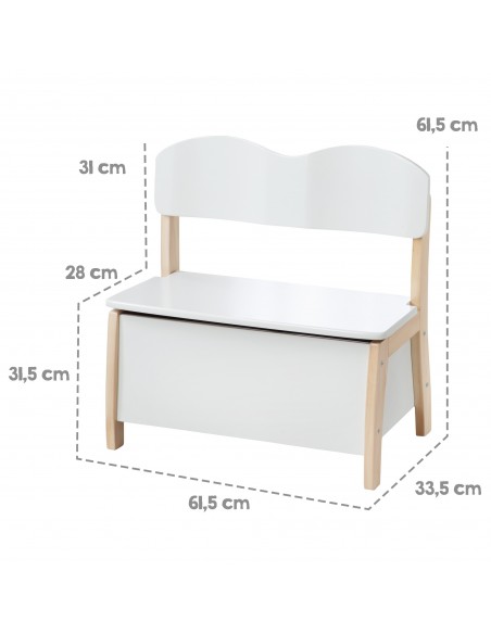 roba ławka ze skrzynią W domu