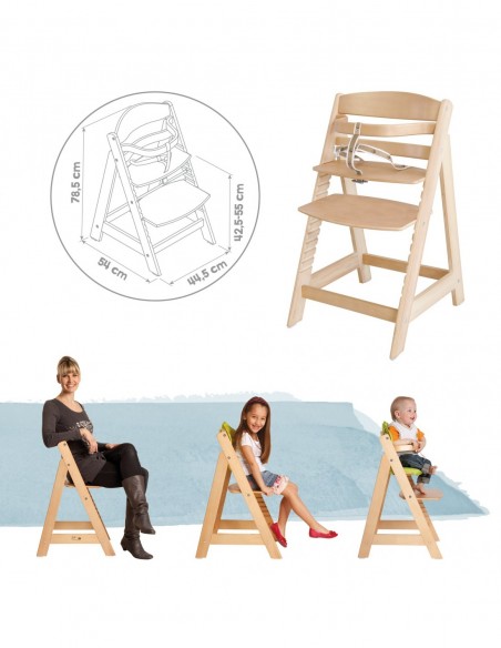 roba drewniane krzesełko do kramienia Sit Up III W domu